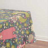 Cute Forest Animals Pattern Tafelkleed (Voorbeeld)