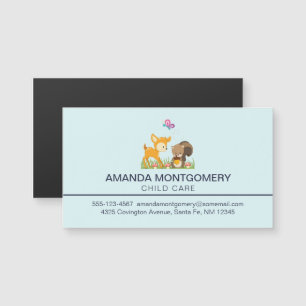 Cute Forest Animals Whimsical Cartoon