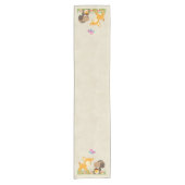 Cute Forest Animals Whimsical Cartoon Korte Tafelloper (Voorkant)