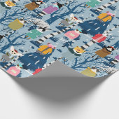 Cute Forest Critters Cadeaupapier (Hoek)