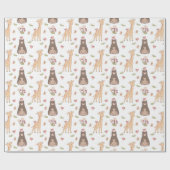 Cute Forest Critters Cadeaupapier (Vlak)