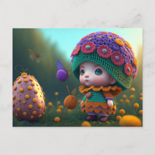 Cute Forest Elf, Briefkaart voor postkruising