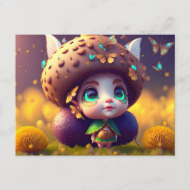 Cute Forest Elf, Briefkaart voor postkruising