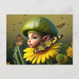 Cute Forest Elf, Briefkaart voor postkruising