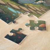 Cute Forest Friends Puzzel (Zijkant)