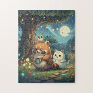 Cute Forest Friends Puzzle   Legpuzzel