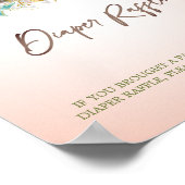 Cute Forest Woodland Oh Baby Deer Animals Games Poster (Hoek)