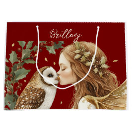 Cute Forestcore Christmas Fairy Groot Cadeauzakje