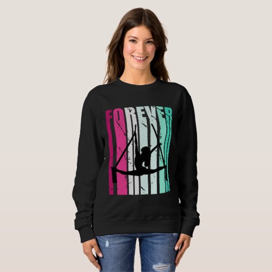 Cute Forever Cute Air Dancer Fan Coaching Compete Trui (Voorkant volledig)