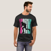 Cute Forever Cute Roller Skating Roller Girls Fan T-shirt (Voorkant volledig)