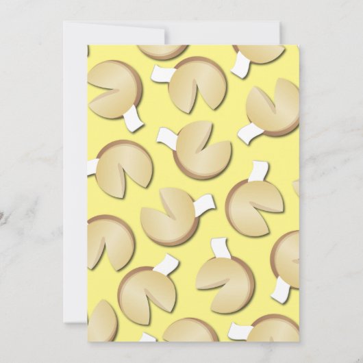 Cute Fortune Cookies Kinder 1e verjaardag Kaart (Achterkant)