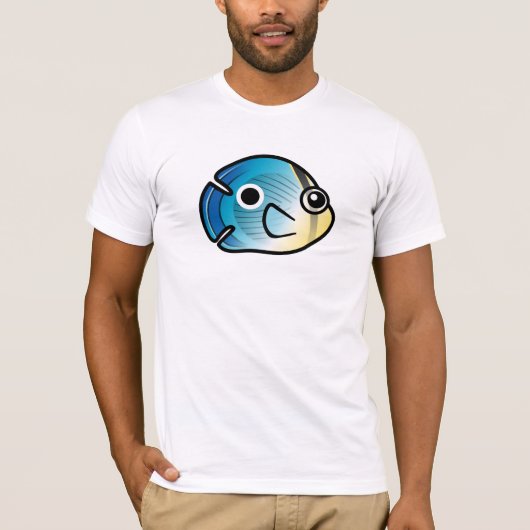 Cute Foureye Butterflyfish T-shirt (Voorkant)