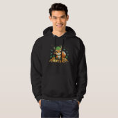 Cute Fox and Gold Coins St Patrick s Day Fox   1 Hoodie (Voorkant volledig)