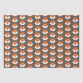 Cute Fox Animal Tissuepapier (Voorkant)