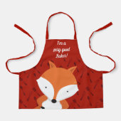 Cute Fox Baker Schort (Voorkant)