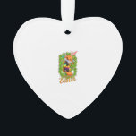 Cute Fox Bunny Ears Happy Easter Fox with Easter E Ornament<br><div class="desc">Cute Fox Bunny Ears Happy Easter Fox with Easter Eggs Kids T-Shirt</div>