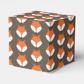 Cute Fox Cartoon Animal Bedankdoosjes (Achterkant)