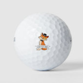 Cute Fox Clipart Oh voor Fox Sake epic Sarcastic Golfballen (Voorkant)