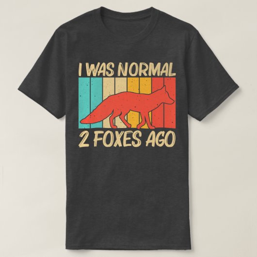 Cute Fox Design for Men Vulpine Fox Wild Ani T-shirt (Design voorkant)