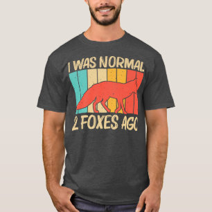 Cute Fox Design for Men Vulpine Fox Wild Ani T-shirt