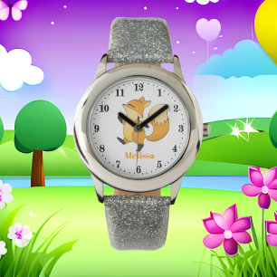 Cute fox dierenvriend horloge
