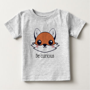 Cute Fox Face is nieuwsgierig