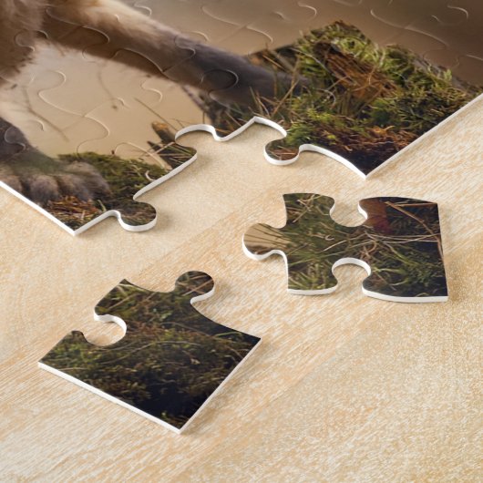 Cute Fox Family Legpuzzel (Zijkant)