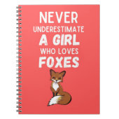 Cute Fox Gifts For Baby Girls For Kids Trendy Notitieboek (Voorkant)