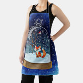 Cute fox inside a snow globe schort (Insitu)