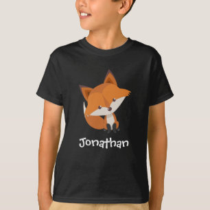 Cute Fox Kind T Shirten T-shirt