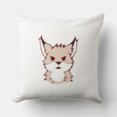 Cute fox kussen (Voorkant)