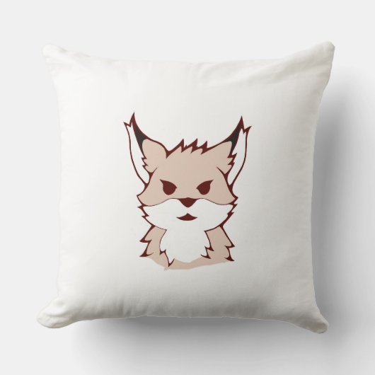 Cute fox kussen (Voorkant)