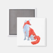 Cute Fox Magneet (Voorkant / Achterkant)