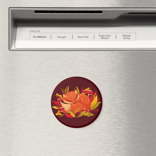 Cute Fox Magnet (Insitu (Vaatwasser))