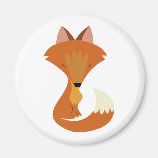 Cute Fox Magnet (Voorkant)