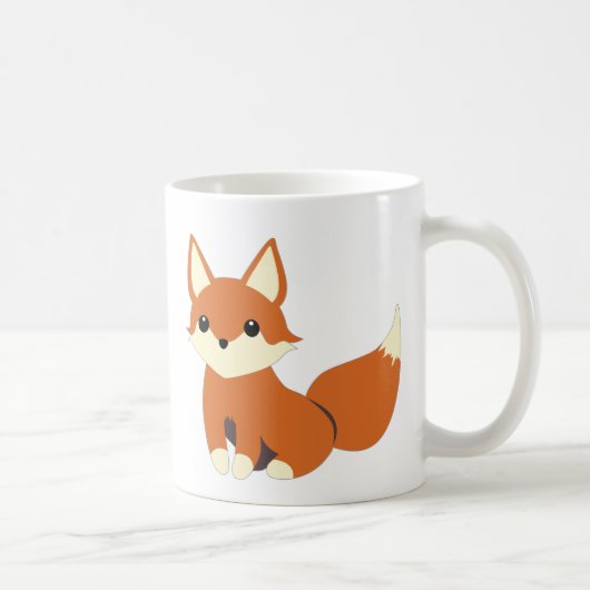 Cute Fox Mok (Rechts)