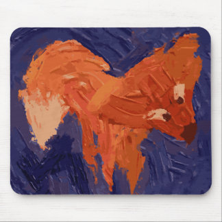Cute Fox Mouse Pad Muismat