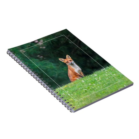 Cute Fox Notitieboek (Rechterzijde)