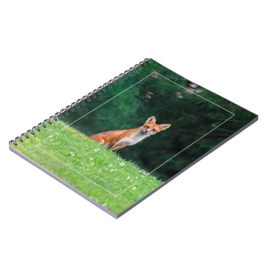 Cute Fox Notitieboek (Linkerzijde)