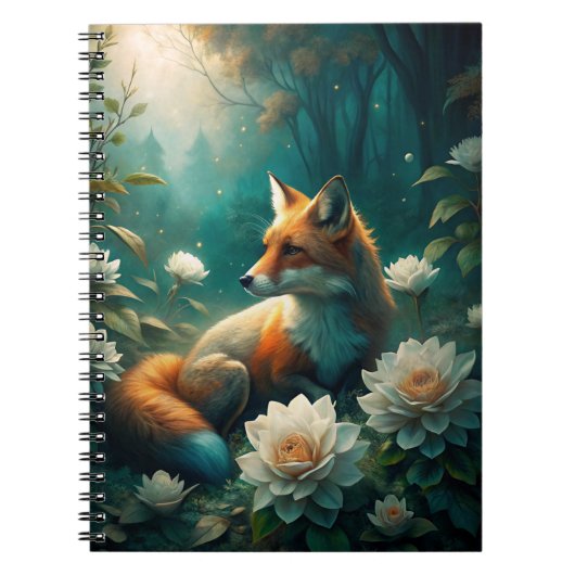 Cute Fox Notitieboek (Voorkant)