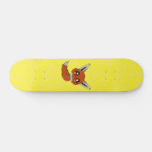 Cute fox skateboard (Horizontaal)