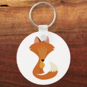 Cute Fox Sleutelhanger (Voorkant)