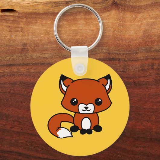 Cute fox sleutelhanger (Voorkant)