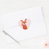 Cute Fox Stickers (Envelop)