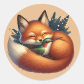 Cute Fox Stickers (Voorkant)