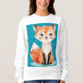 Cute Fox T-Shirt (Voorkant)