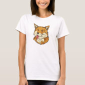 cute fox t-shirt (Voorkant)