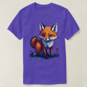 Cute Fox T-shirt (Design voorkant)