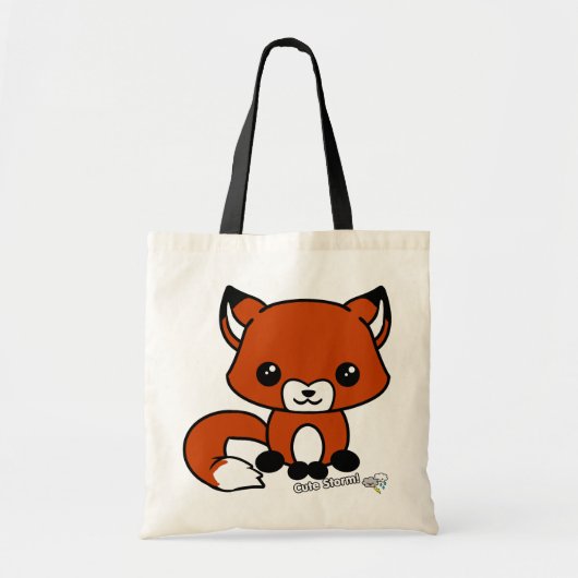 Cute fox tas (Voorkant)