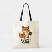 Cute Fox Tote Bag (Voorkant)